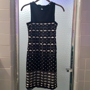 M Missoni Designer Black & White Dress, sz 38